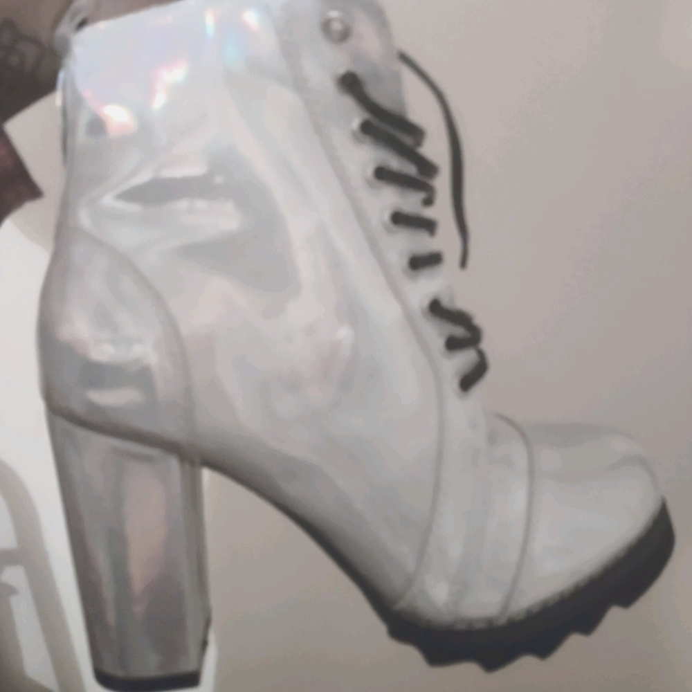 Chrome Platform heels